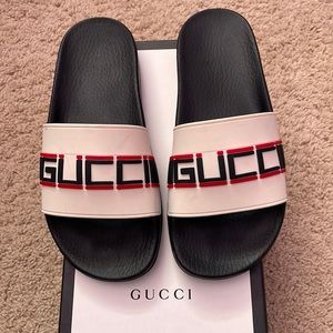 Authentic Gucci womens slides size 7